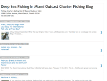 Tablet Screenshot of deepseafishingmiami.outcastcharterfishing.com