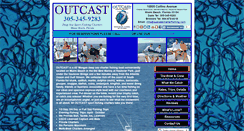 Desktop Screenshot of outcastcharterfishing.com